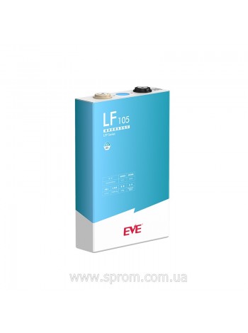 Акумулятор EVE LF105 Prismatic Grade A (105 Аг; 3,2 В) літій-залізо-фосфатний (LiFePo4)