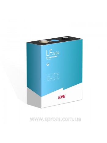 Акумулятор EVE LF280K V3 Prismatic Grade A (280 Аг; 3,2 В) літій-залізо-фосфатний (LiFePo4)