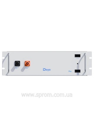 Акумулятор Deye BOS-G-Pack 5.1 (51.2 В; 100 Аг) літій-залізо-фосфатний (LiFePo4)