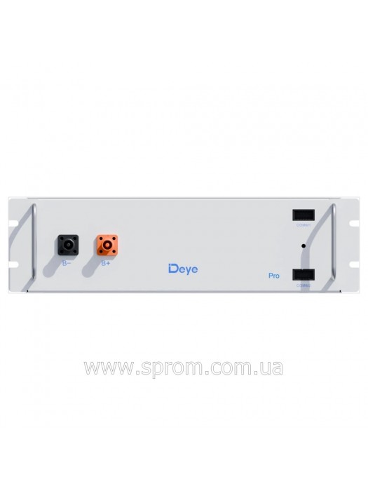 Акумулятор Deye BOS-G-Pack 5.1 (51.2 В; 100 Аг) літій-залізо-фосфатний (LiFePo4)
