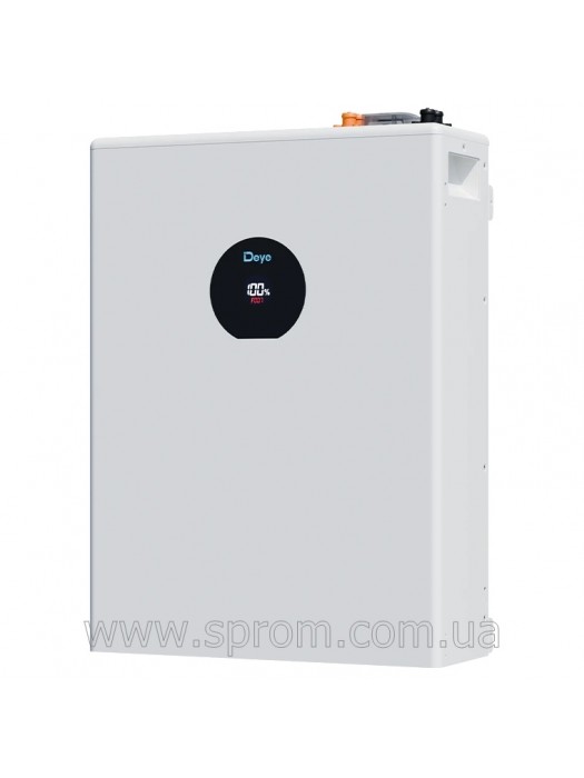 Акумулятор Deye SE-F5 Pro-C (51.2 В; 100 Аг) літій-залізо-фосфатний (LiFePo4)