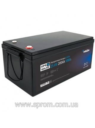 Акумулятор Merlion LFP25.6-200 (25,6 В; 200 Аг) літій-залізо-фосфатний (LiFePo4)