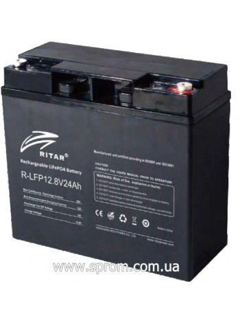 Акумулятор Ritar R-LFP12.8V24AH (12,8 В; 24 Аг) літій-залізо-фосфатний (LiFePo4)