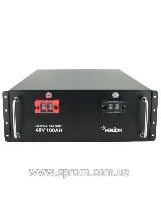 Акумулятор Merlion LiFePO4-48V-100АH (48 В; 100 Аг) літій-залізо-фосфатний (LiFePo4)