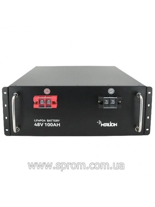 Акумулятор Merlion LiFePO4-48V-100АH (48 В; 100 Аг) літій-залізо-фосфатний (LiFePo4)