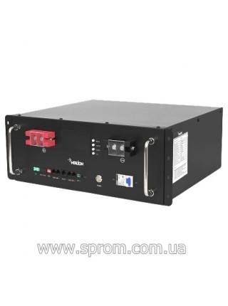 Акумулятор Merlion LiFePO4-51.2V-50АH (51,2 В; 50 Аг) літій-залізо-фосфатний (LiFePo4)