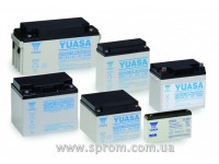 Акумулятор Yuasa REC10-12 ... REC80-12, NPC24-12 ... NPC100-12. Герметизований необслуговуваний свинцево-кислотний