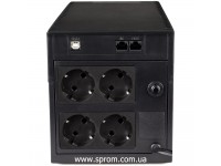 Джерело безперебійного живлення Powercom RPT-2000AP Schuko (1,2 кВт) Джерело безперебійного живлення Powercom RPT-2000AP Schuko (1,2 кВт)