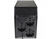 Джерело безперебійного живлення Powercom RPT-800A Schuko (480 Вт) Джерело безперебійного живлення Powercom RPT-800A Schuko (480 Вт)