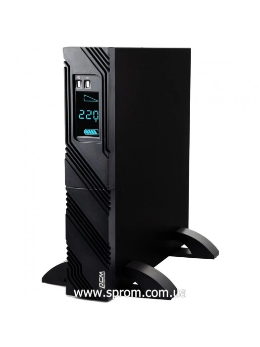 Джерело безперебійного живлення Powercom SPR-1500 LCD IEC (1,2 кВт), чиста синусоїда Джерело безперебійного живлення Powercom SPR-1500 LCD IEC (1,2 кВт), чиста синусоїда