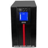 Джерело безперебійного живлення Powercom MAC3000 LCD IEC (3 кВт), чиста синусоїда