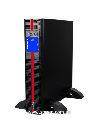 Джерело безперебійного живлення Powercom MRT-1500 LCD IEC (1,5 кВт), чиста синусоїда