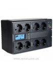 Джерело безперебійного живлення Powercom CUB-1000N LCD Schuko (550 Вт)