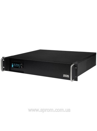 Джерело безперебійного живлення Powercom KIN-1200AP LCD IEC (960 Вт)