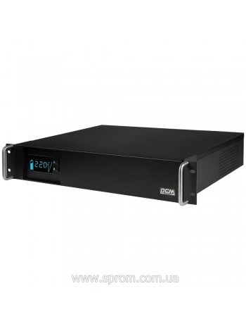 Джерело безперебійного живлення Powercom KIN-1200AP LCD IEC (960 Вт)