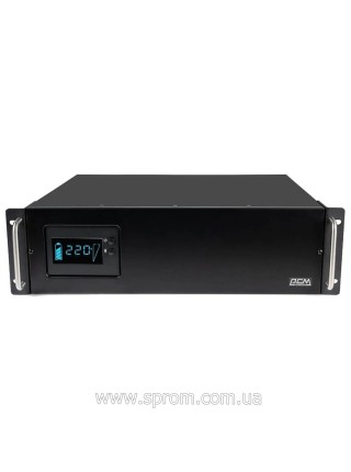 Джерело безперебійного живлення Powercom KIN-3000AP RM LCD IEC (2,4 кВт)