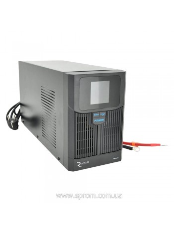 Джерело безперебійного живлення Ritar RTSW-1500 LCD (900 Вт), чиста синусоїда