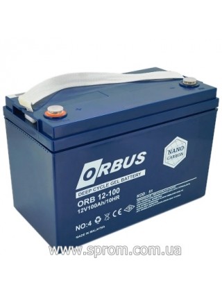 Акумулятор гелевий ORBUS CG12100 (12 В; 100 Аг)
