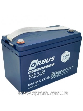 Акумулятор гелевий ORBUS CG12100 (12 В; 100 Аг)