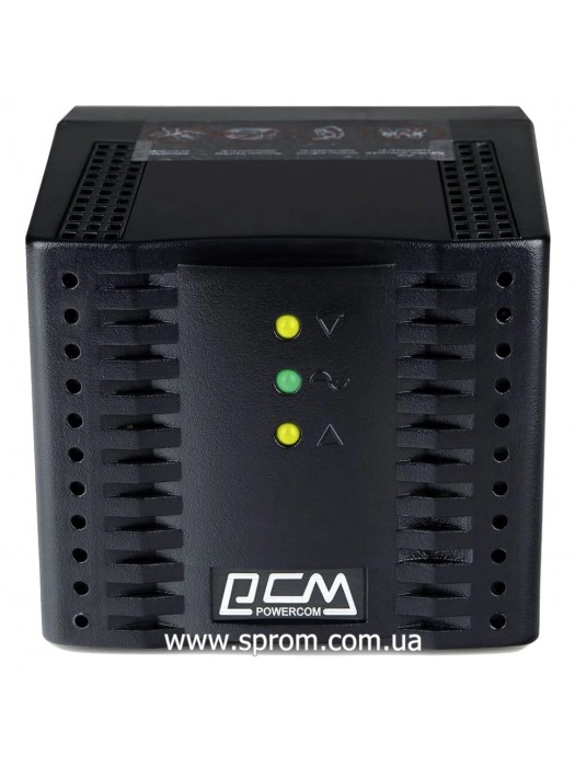 Стабілізатор Powercom TCA-2000 Schuko (1000 Вт) Стабілізатор Powercom TCA-2000 Schuko (1000 Вт)