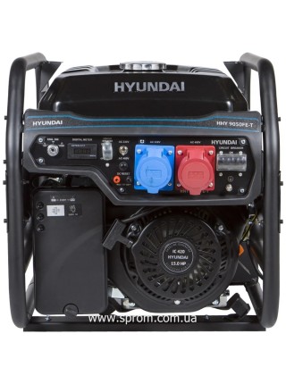 Генератор бензиновий Hyundai HHY 9050FE-T (6,5 кВт; 380/220 В)