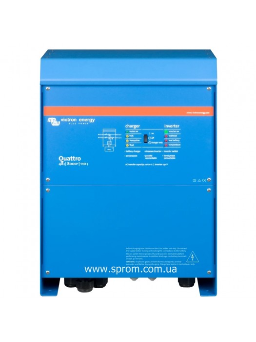 Інвертор Victron Energy Quattro 48/8000/110-100/100 (6,4 кВт)