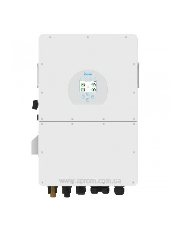 Інвертор гібридний трифазний Deye SUN-30K-SG02HP3-EU-EM3 (30 кВт)